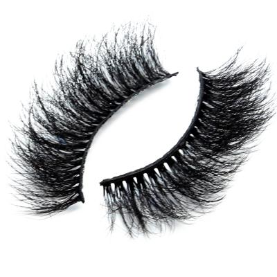 China Wholesale 25mm False 3D Mink Full Strip Lashes Vendor Pestanas Thick Eyelashes With Create Your Own Brand Eye Lashes for sale