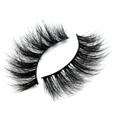 China 3D Thick Faux Mink Full Strip Lashes Vendor Pestanas Wholesale Fluffy Eyelashes With Eyelash Packaging Box Private Label Custom for sale