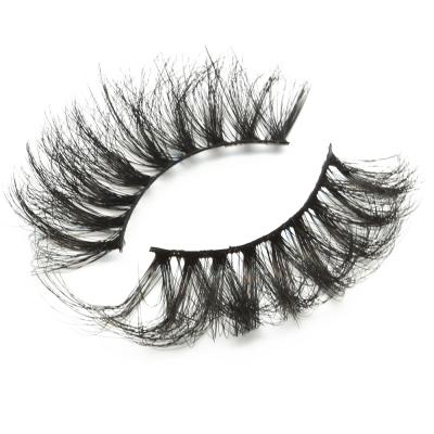 China 25mm Deep Mink Full Strip False Eyelashes Vendor 3D Different Strip Lashes With Create Your Own Brand Eye Lashes for sale