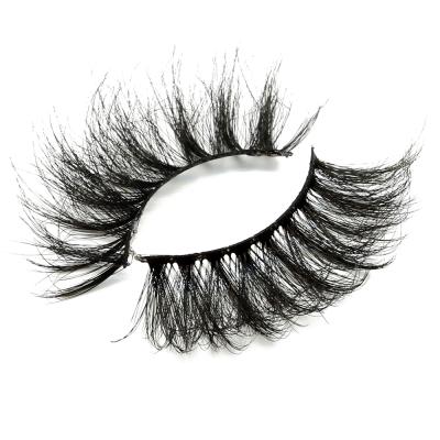 China 25mm Deep False 3D Mink Full Strip Lashes Vendor Pestanas Wholesale Tapered Eyelashes With Eyelash Packaging Box Private Label Custom for sale