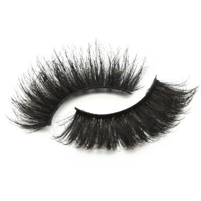 China Wholesale 25mm False 3D Mink Full Strip Lashes Distributors Pestanas 25mm Eyelashes With Private Label Custom for sale