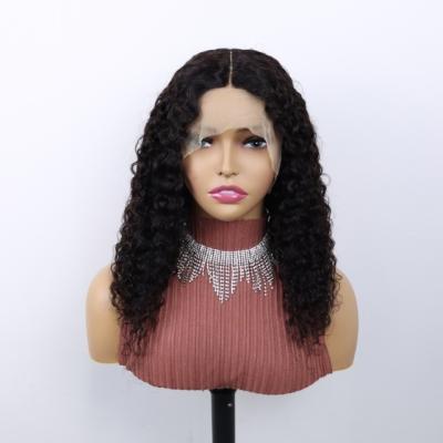 China Jerry Curly Curly Lace Front Wigs 13x1 Jerry Curl Hair Wigs For Women Transparent Lace Front Hair Wigs for sale