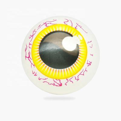 China New PU OEM&ODM 10cm Eyeball Shape Compression Pinch Toy Office Entertainment Slow Bound Handle for sale