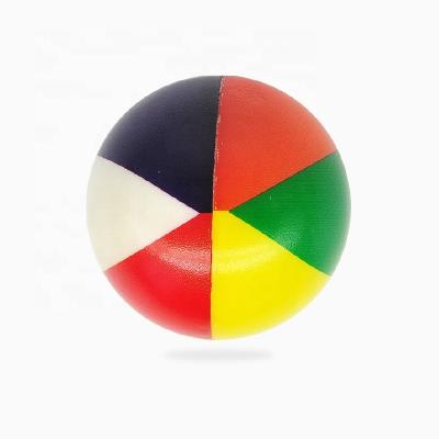 China OEM&ODM 6cmPU Mini Color Stress Ball Children's Toy Ball Desktop Full Color Printing Relaxing Ball for sale