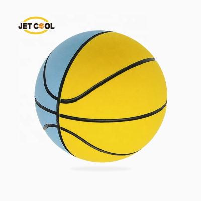 China Sports Toy OEM&ODM 6cm Double Color Squash Bounce Mini Ball Basketball Cavity Rubber Ball Amusement Toys High-bounce Toy Ball for sale