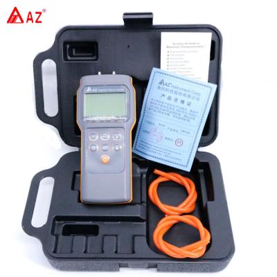 China Economic Differential Pressure Gauge AZ82152 Digital Pressure Gauge High Performance 15Psi Pressure Meter Tester AZ82152 for sale