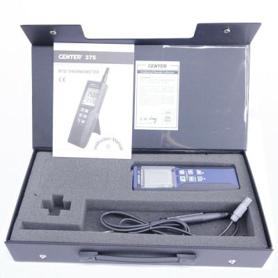 China New Center-375 Digital Thermocouple Thermometer CENTER375 Range Center-375 -100~400C 0.01C Resolution for sale