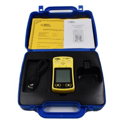 China AS8900 Smart Sensor 4 in 1 Combustible Gas Detector O2CO H2S Analyzer Multi-gas Monitor Gas Detector AS8900 Handheld Analyzer for sale