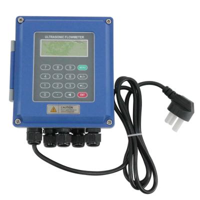 China TUF-2000B+TM-1 Digital DN50-700mm Portable Ultrasonic Flowmeters Flow Meter with TM-1 Medium Clamp-on Transducer TUF-2000B-TM-1 for sale