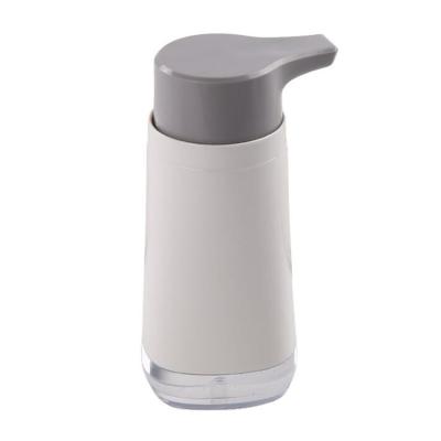 China Foam Soap Dispenser White Color 300Ml Kitchen Use Manual Soap Dispensers Bottle To Hand Liquid Soap Dispensers for sale