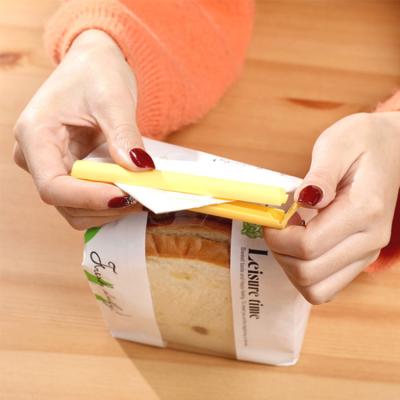 China Bargain Price New Food Sealing Household Food Snacks Food Bag PP Plastic Airtight Clip Type for sale