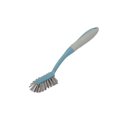 China Wholesale High Quality Viable Size Blue Color Customized Eco Friendly Dish Brush With Holder Dish Brush for sale