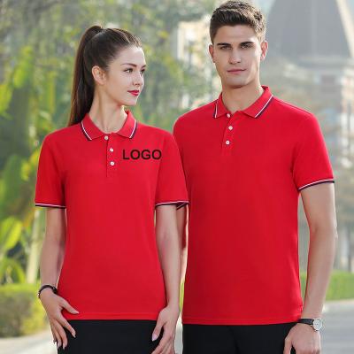 China 100% Cotton Anti Wrinkle Custom Golf Polo T Shirt With Embroidery Logo Short Sleeve Plus Size Kaos Polo Shirt For Men Unisex for sale