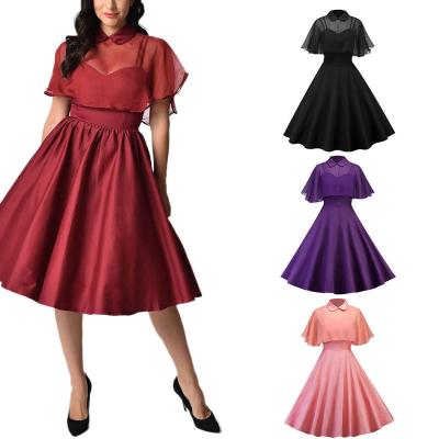 China Hot Sale Breathable Pink/Breathable Yellow/Wine Red/Purple/Blue Chiffon Ruffle Short Bridesmaids Dresses 2 Piece Set Plus Size Wedding Maid Slip Dress for sale