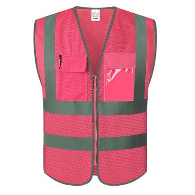 China Safety Vest Available Printed High Visibility XIAKE Reflective Marks High Construction for sale