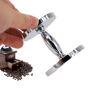 China Espresso Coffee Tamper 51mm 58mm Low Pressure Bean Press Grinder Hammer Coffee Dispenser Tool Coffee Viable 2 Zinc Alloy for sale