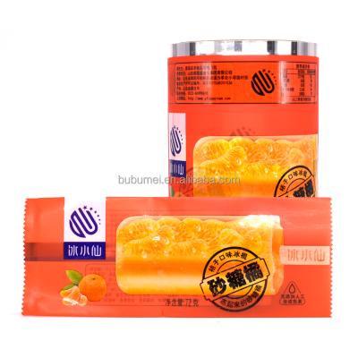 China Custom Barrier Printing Bag, Plastic Envelope For Ice Cream, Ice Cream Pop Packaging for sale