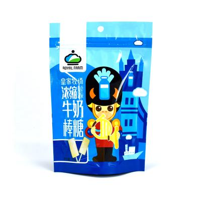 China Barrier Plastic Stand Up Bag / Pouch With Zipper , Candy Packaging Bag for sale