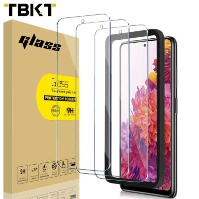 China Original 9H anti-knock clear clear Anti-fingerprint maker mobile glass film HD for Samsung Galaxy S20 Fe 5G screen protector for sale