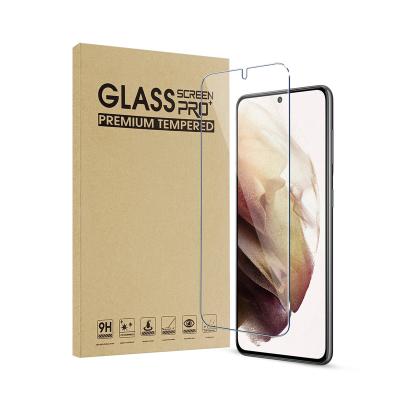 China Anti-scratch/Waterproof Ultra Thin Fingerprint Support Tempered Glass For S22U Anti-scratch Clear Screen Protector Film For S21 for sale