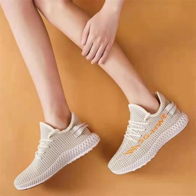 China Wholesale Fashion Ladies Girls Women Sneakers Cushioning Knitting Sport Running Shoes for sale