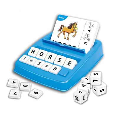 China Plastic Children Learning Toys Baby Number Letter Pairing Game Toy Model Toys for sale