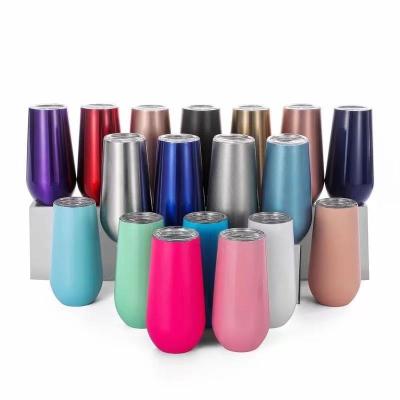 China Sustainable Popular Double Tumbler Wall Stainless Steel Vacuum Water Coffee Mugs for sale