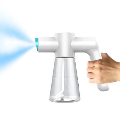 China Agriculture Alcohol Ozone Water Atomization Cordless Sterilizer Nano Spray Gun for sale