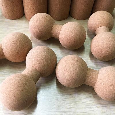 China Durable Hot Sale Body Thorn Yoga Cork Massage Relaxing Cervical Ball for sale