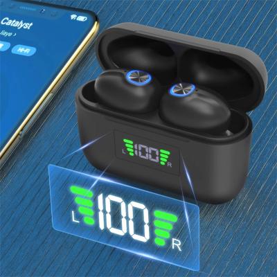 China hot selling low price t29 In-ear led display BT5 0 gaming music waterproof earplugs wireless headset for sale