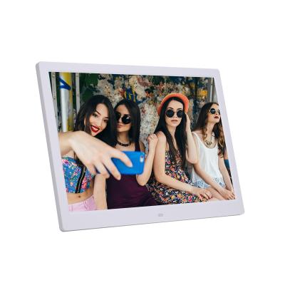 China Hot Amazon 14 Inch HD Clock Video Music Playback Portable Digital Photo Frame for sale