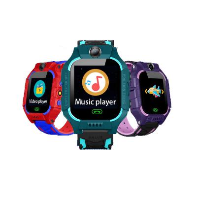 China New Upgraded Touch Screen Version 8 Educational Games with SOS Music Safety Tracking 2G SIM Card Waterproof Kids Smart Watch for sale