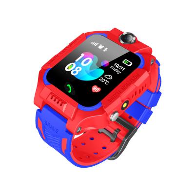 China Manufacturer Direct Selling Touch Screen SOS Two Way Call Z6 Guardrail Safety Tracker Boys and Girls Waterproof Kids Smart Watch for sale