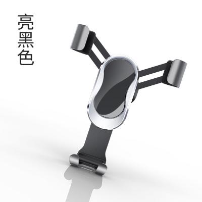 China Factory Direct Sale Adjustable Car Mount Duct Clip Gravity Cradle Car Mobile Phone Holder for sale