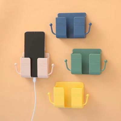 China Promotion Waterproof Wall Mounted Storage Box Organizer Case Home Multifunction Holder Remote Control Phone Holder for sale