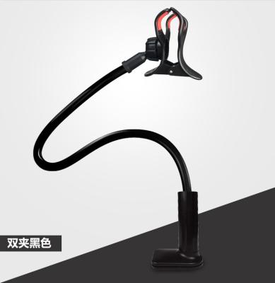 China Adjustable Universal Cheap Lazy Clip Bracket Cheap Bedside Stretch Waist Bedside Phone Holder For Tablet IPAD for sale