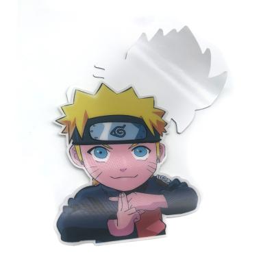 China Autocolantes personalizados à prova d'água mudando flip Motion Sticker Lenticular 3D Anime Sticker para decoração de bagagem de carro laptop à venda