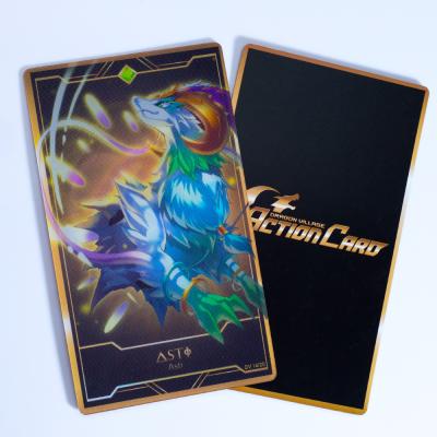 China Full Color Printing PET Custom Lenticular Card 3D Lenticular Printing Card for sale