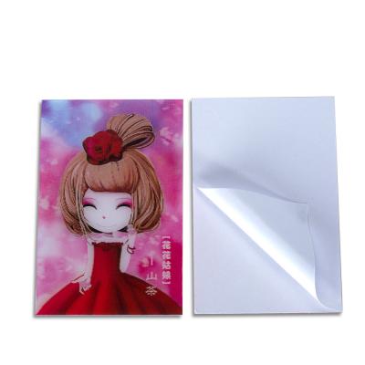 China Venta al por mayor pegatina de movimiento de anime lenticular Peeker a prueba de agua pegatina de auto 3D de anime lenticular en venta