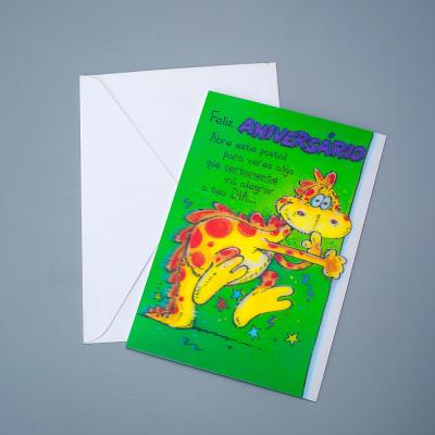 China Custom 3D Cards Lenticular Postcard Animated Invitation Cards for sale