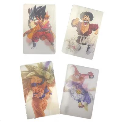 China Custom 2 Images Flip Funny Lenticular 3d Picture Business Card Lenticular 3D Card for sale