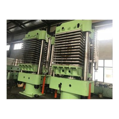 China Building Material Shops China professional manufacture plastic floor plywood lamination hot press for sale