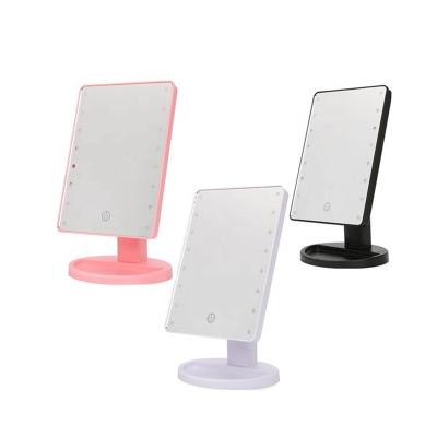 China 2021 New Wholesale Lighted Makeup Desk Dresser With Mirror Desk Night Lamp for sale