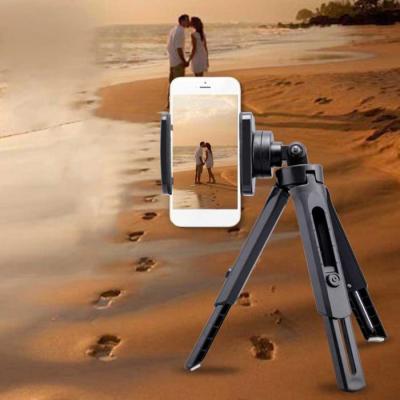 China Mobile Phone Clip Tripod Horizontal Vertical Live Video Clip Adjustable Self-Timer Fixed Rod Support Universal NK-Shopping for sale