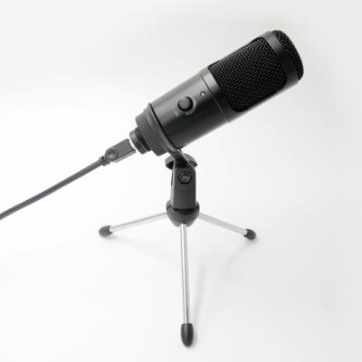 China New Model Gooseneck Microphone Condenser Studio Recording MIC USB Microphone with Tripod Stand for Game Broadcasting for sale