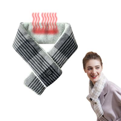 China New Ways Arrive Usb Electric Heating Neck Scarf Usb Heated Scarf With Gift Box for sale