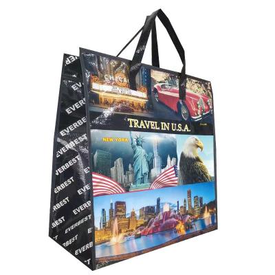 China PP Woven Bags Tote Shopping Bag For Customized Needs for sale