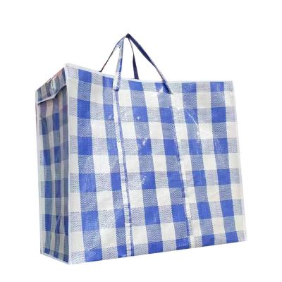 China Zippered waterdichte reis PP check bag met verstelbare schouderband Te koop