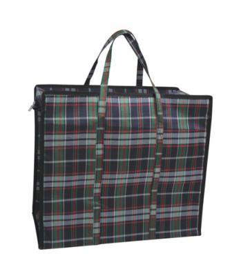 China Customized Durable Recycled PP Shopping Bags with Double Handle for sale