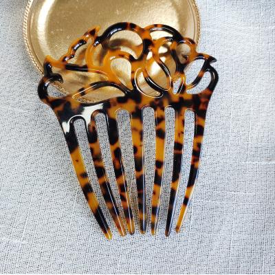 China Korean Travel Factory Direct Selling Cavity Acetic Acid Hair Comb For Adult Insert Comb for sale